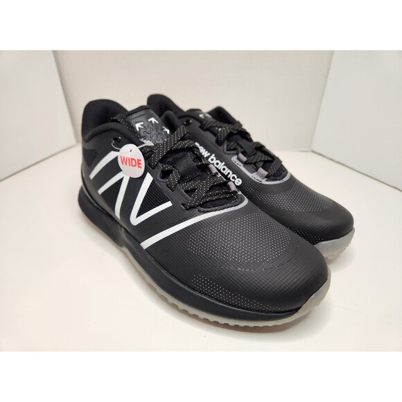 New Balance FreezeLX V4 Turf Black Lacrosse Cleats Men's 5 Women's 6.5 Wide - Picture 1 of 13